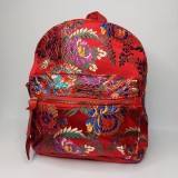 Mochila de tela fallera «Arde Valencia» (Roja)