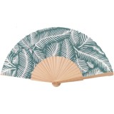 Abanico para eventos. Palm (azul)