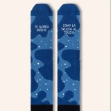 Calcetines "te quiero mucho, como la trucha al trucho" Talla 36-41
